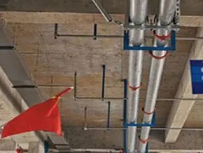 万秀管廊支架的安装方法